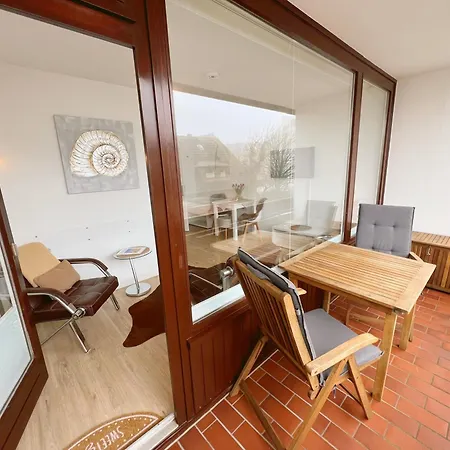 Strandnah Balkon Strandlaeufer 1 & 2 Apartment Westerland