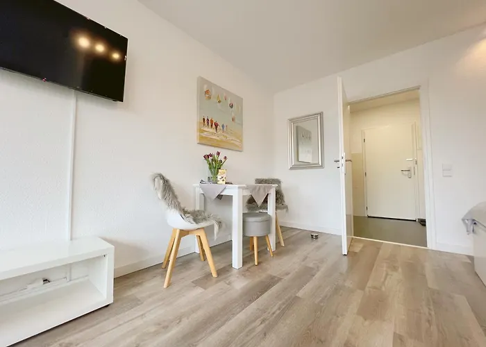 Strandnah Balkon Strandläufer 1&2 Apartment Westerland